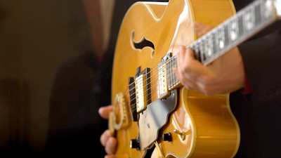 Alegria guitar player performing live for a private event